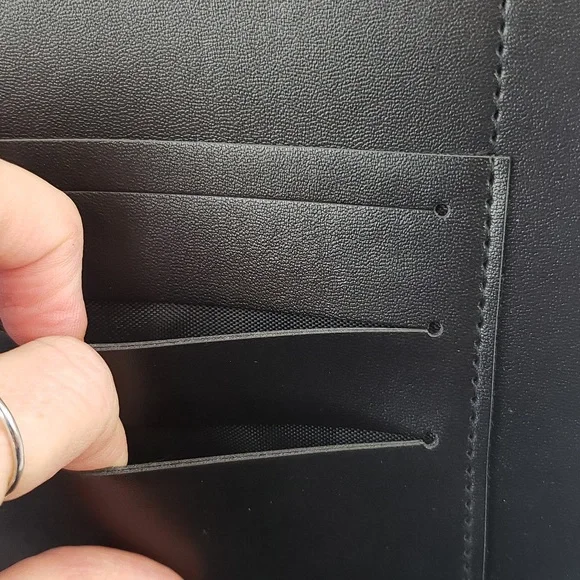 Glass Ladder & Co. Megan Portfolio Organizer Clutch in Black - Picture 11 of 13